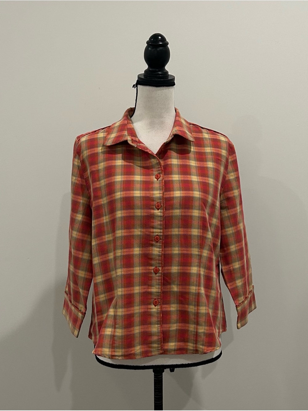 Christopher & Banks Plaid Shirt